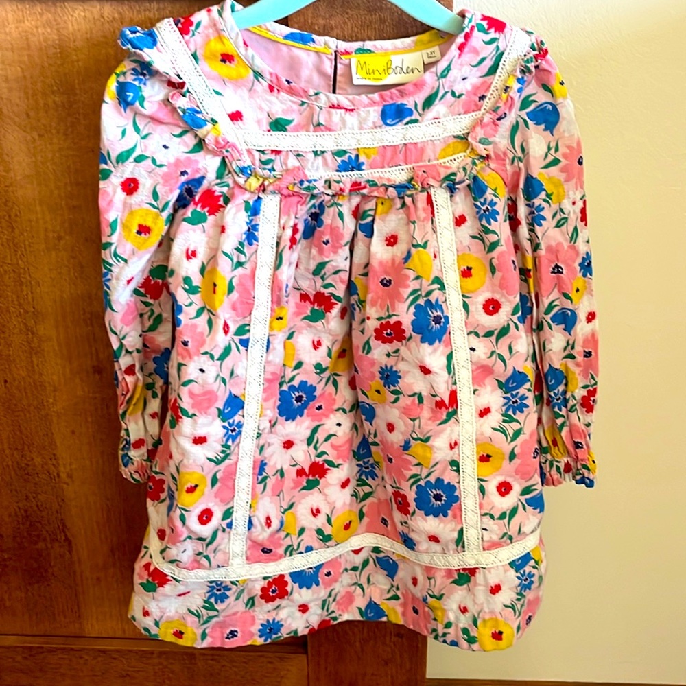 Mini Boden Flower Dress